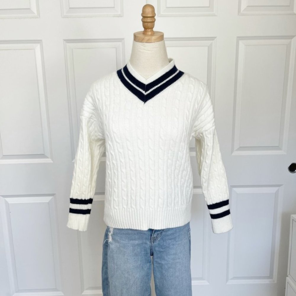 Shein | Striped Knit Sweater | Excellent